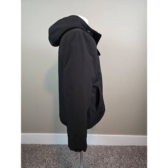 Levis Men's Soft Shell Hooded Coat Sz M - Picture 3 of 11